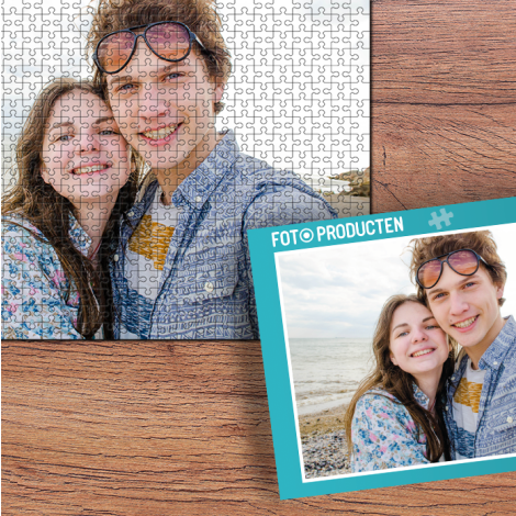 fotopuzzel met doos