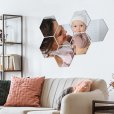 foto over meerdere hexagons aan muur thumbnail