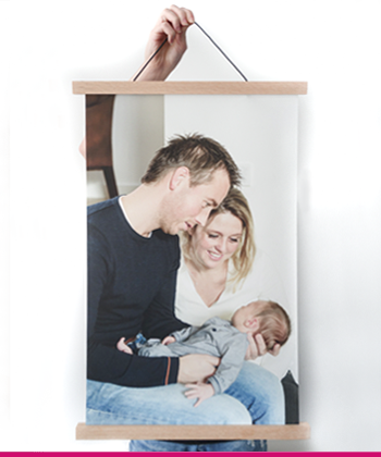 Foto op textielposter 90x120