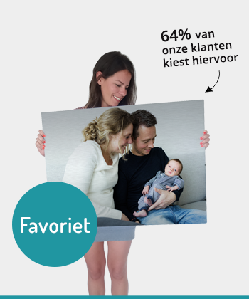Foto op aluminium 70x50