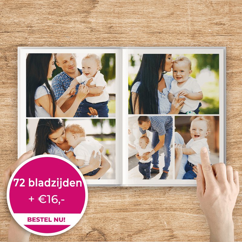 Fotoboek A4 60bladzijden