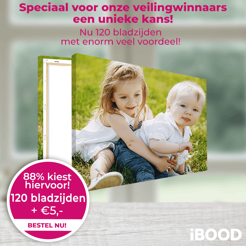 Fotoboek vierkant 120bladzijden