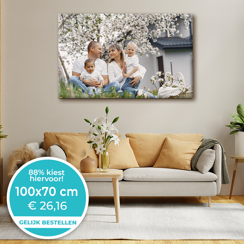 Foto auf Leinwand 100x70cm