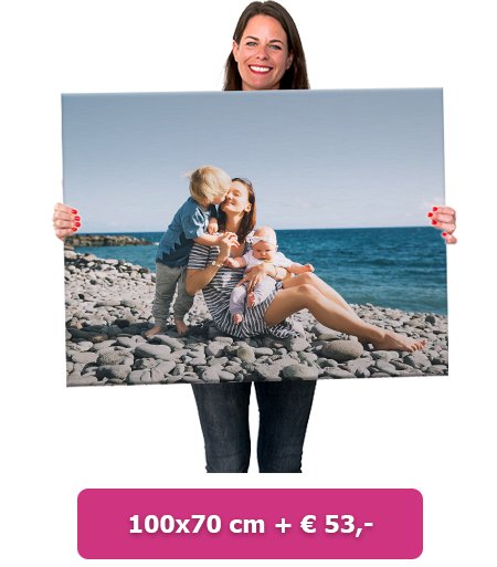 Foto op aluminium 70x50