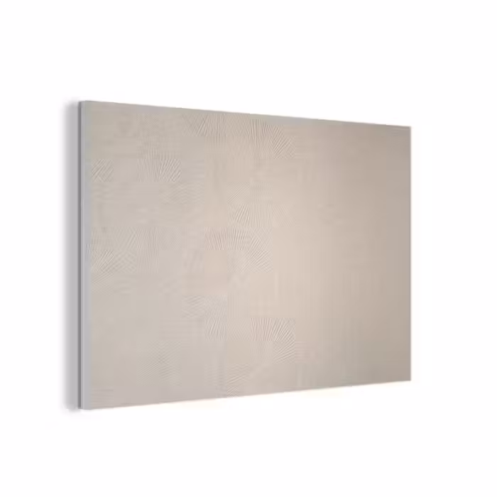 Akoestisch schilderij - Japandi - Beige - Modern