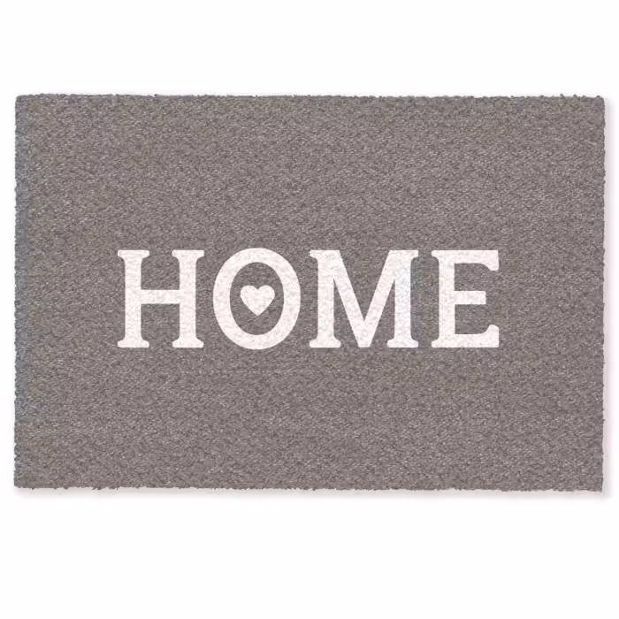 Deurmat - Home - Tekst - Taupe