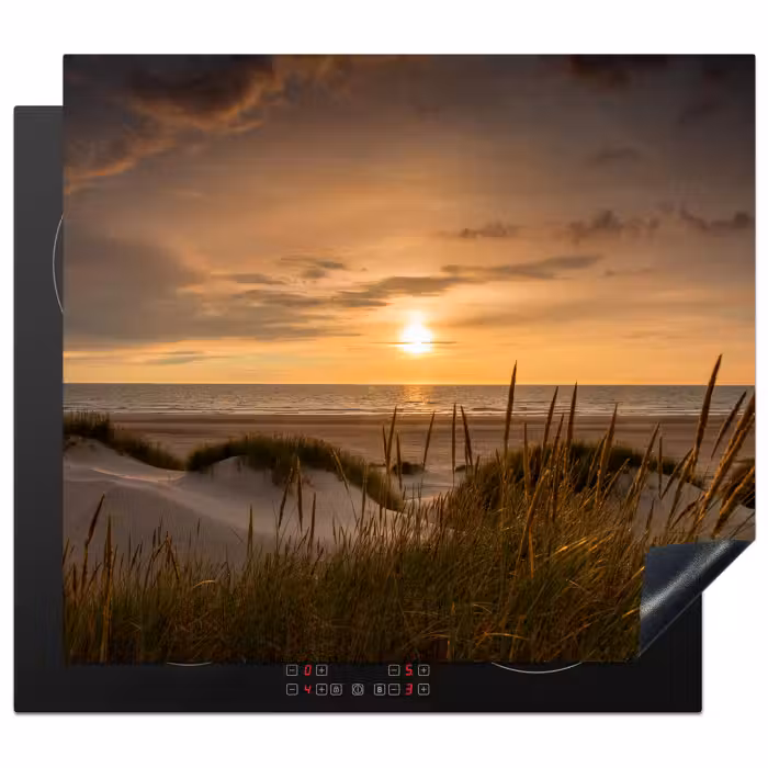 Inductie beschermer - Duinzicht op Zonsondergang