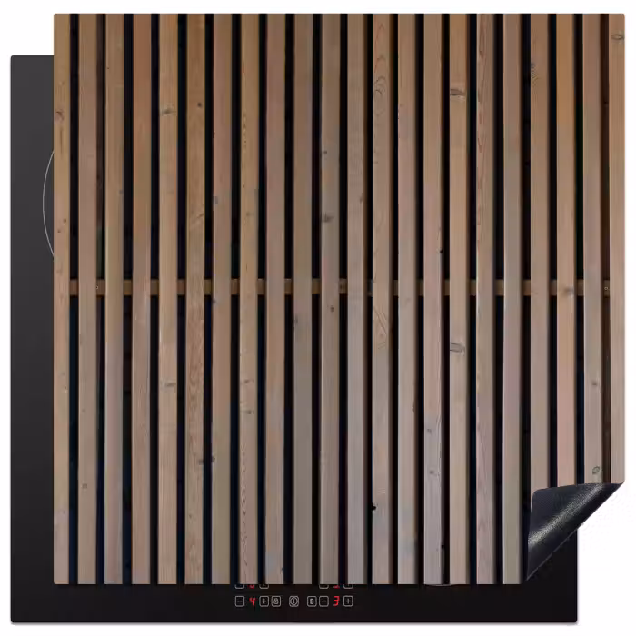 Inductie beschermer - Vintage - Hout - Design - Structuur