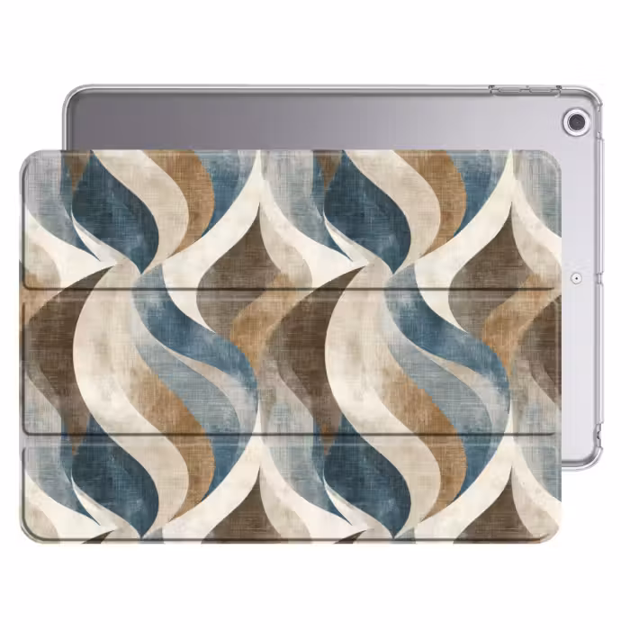 iPad hoes - Abstract - Golven - Kleurrijk