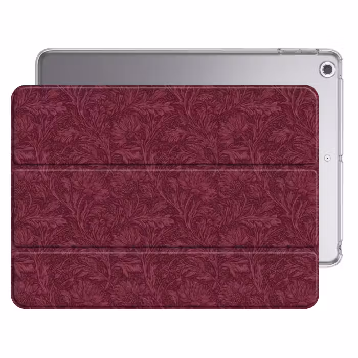 iPad hoes - Bladeren - Patroon - Paars