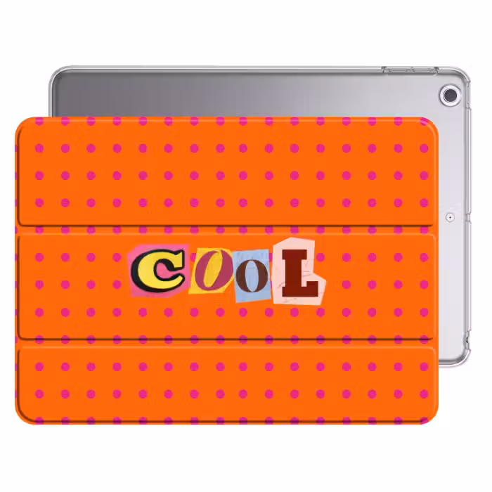 iPad hoes - Cool - Stippen - Oranje