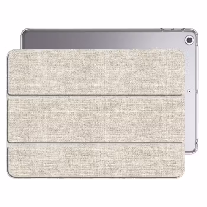 iPad hoes - Linnen - Textuur - Beige