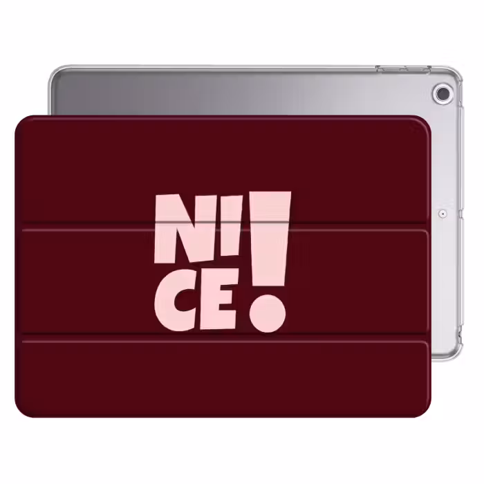 iPad hoes - Nice - Uitroepteken - Rood