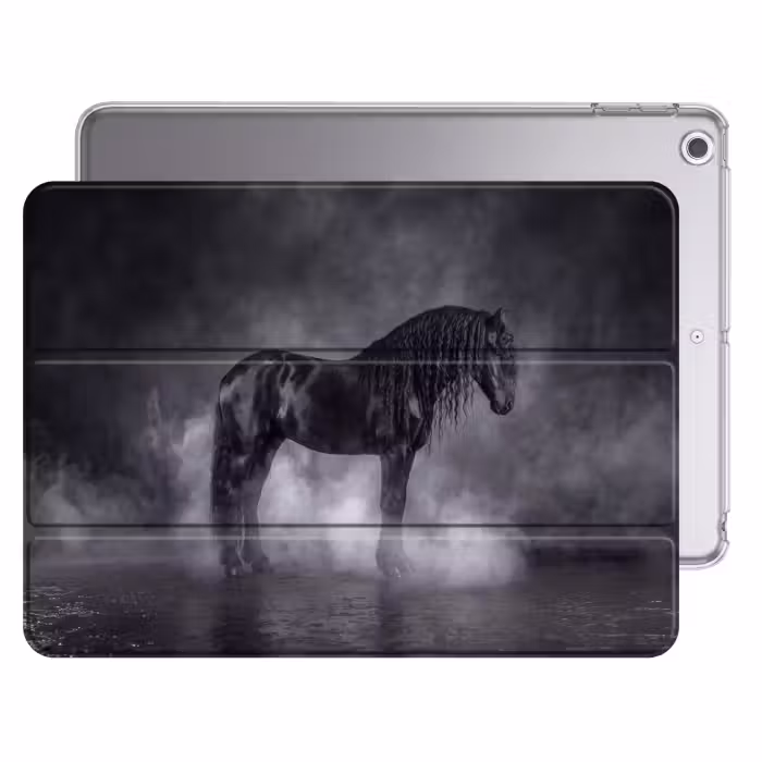 iPad hoes - Paard - Magisch - Zwart