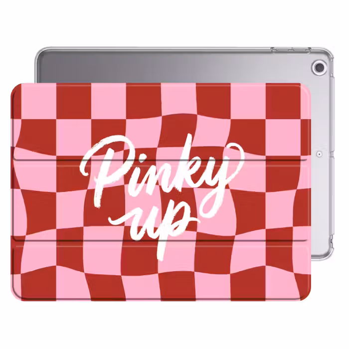 iPad hoes - Pinky up - Geblokt - Bordeauxrood