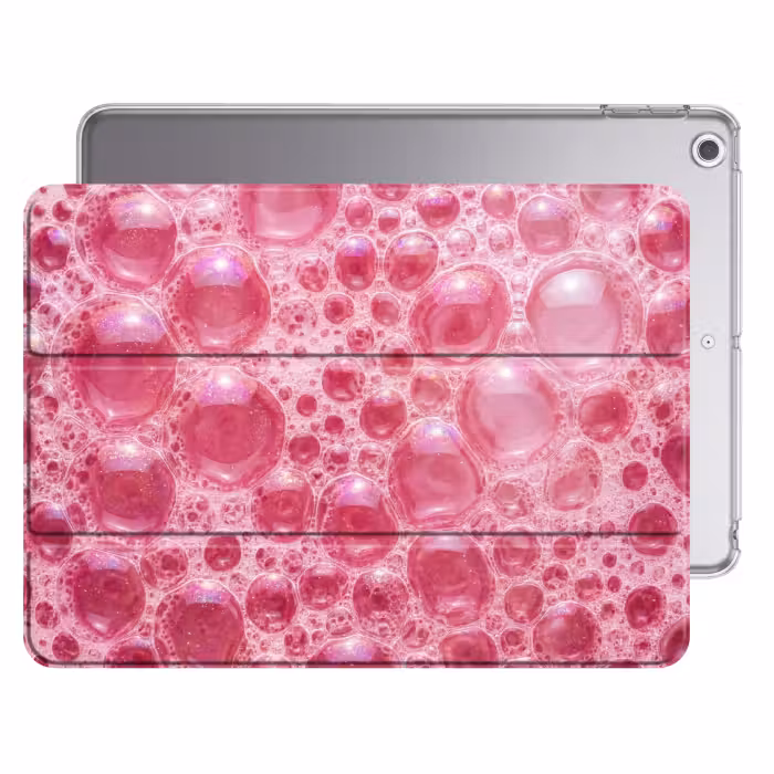 iPad hoes - Roze - Schuim - Bubbels