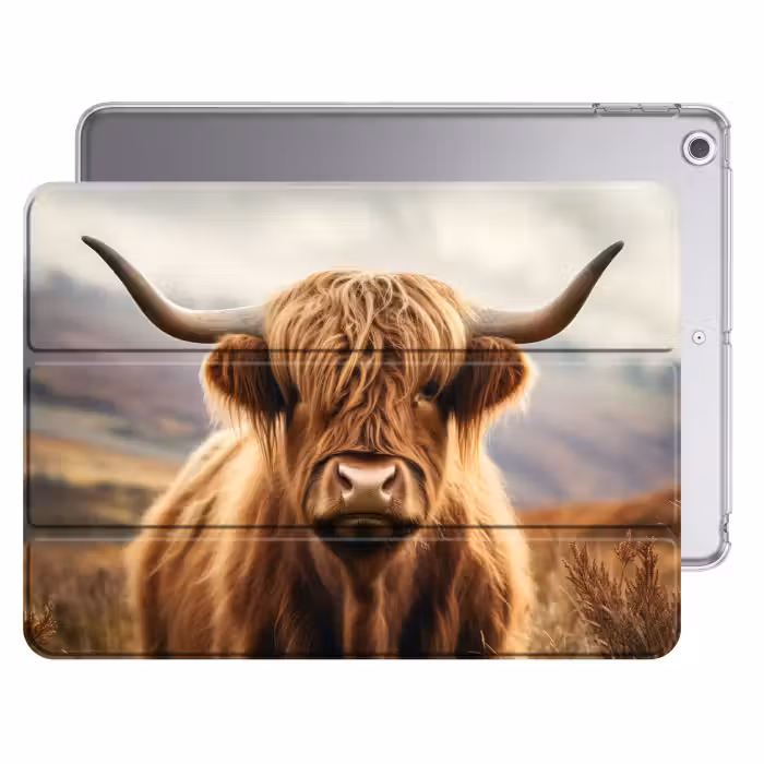 iPad hoes - Schotse hooglander - Landschap - Dier