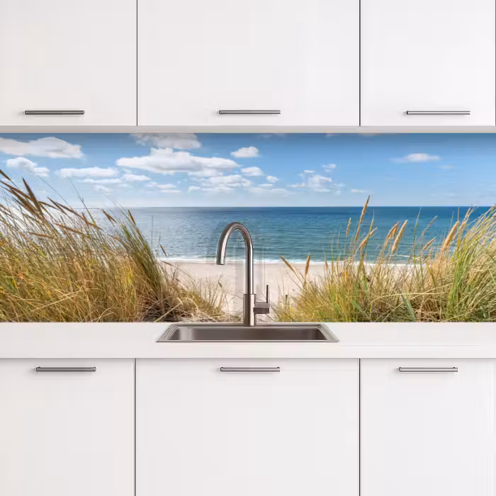 Keuken achterwand - Duin - Gras - Zee - Strand