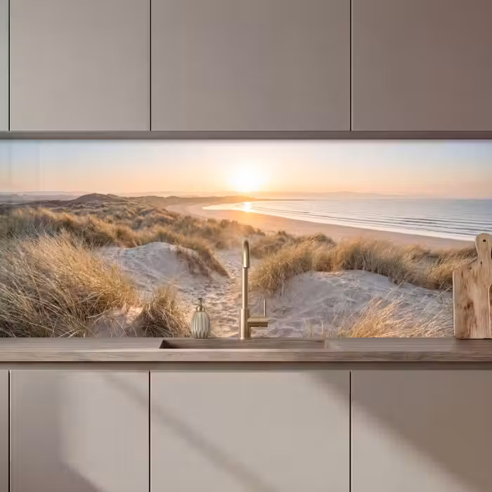 Keuken achterwand - Duinen - Strand - Zee