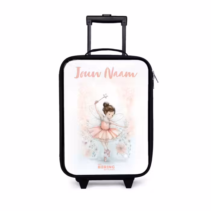 Kinderkoffers met naam - Ballerina - Elf - Fee