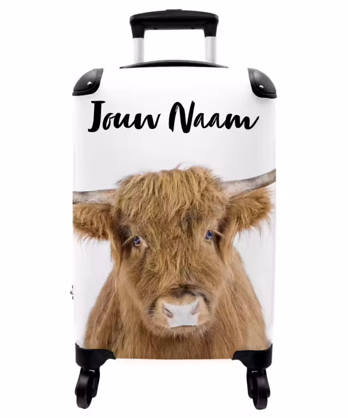 Koffer met naam - Halbe Hooglander