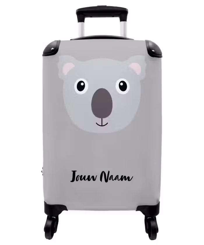 Koffer met naam - Ko koala