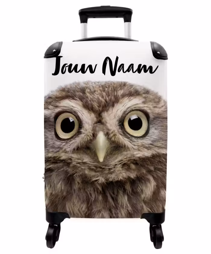 Koffer met naam - Ulke Uil