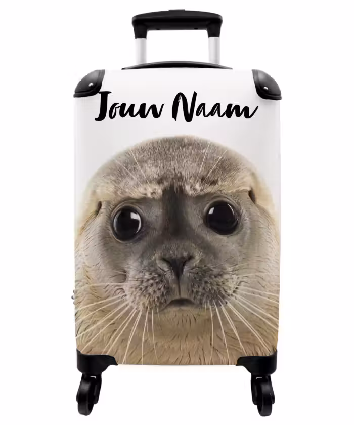 Koffer met naam - Zyon Zeehond