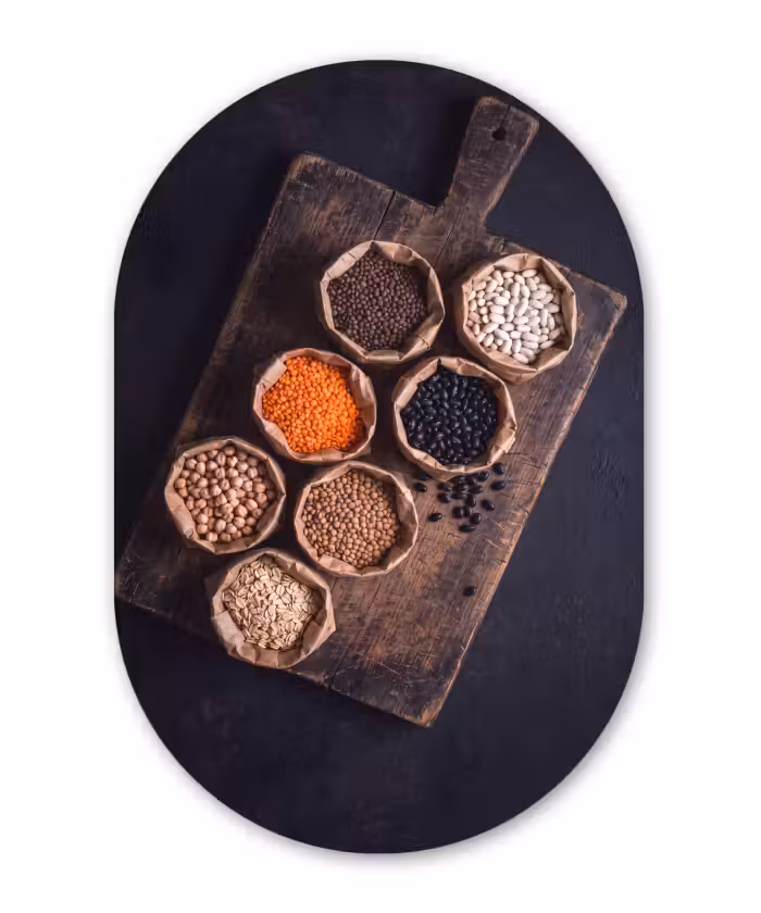 Muurovaal aluminium - Eten - Zakjes - Voeding