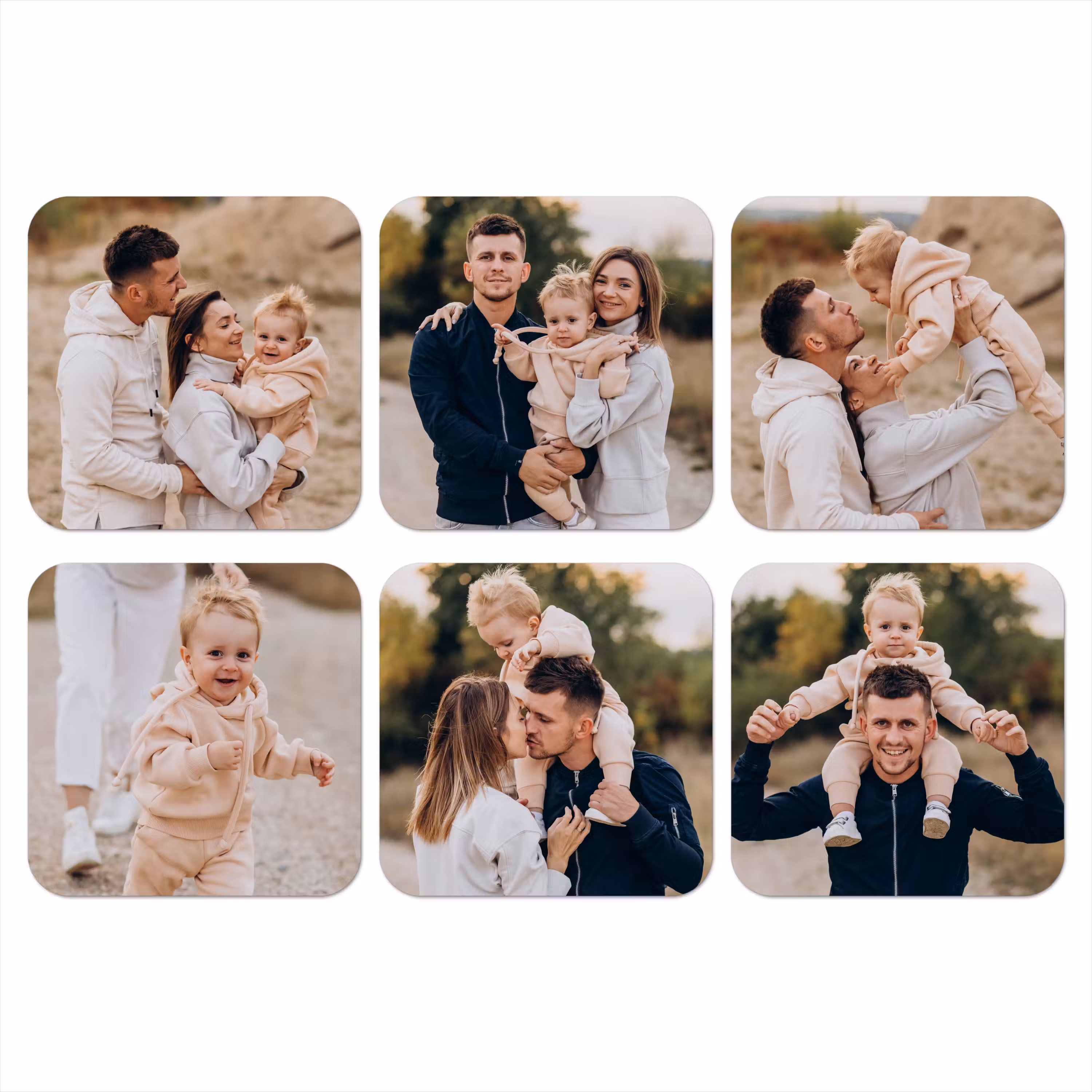 Onderzetters met foto