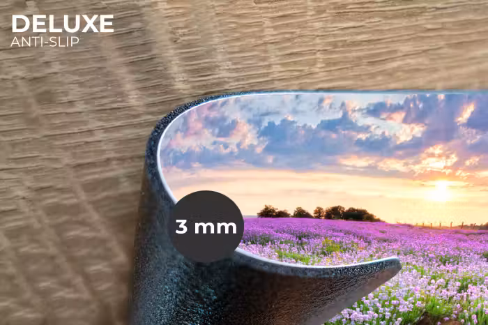 Placemat - 6 stuks - Lavendel - Bloemen - Zonsondergang - Paars - Weide