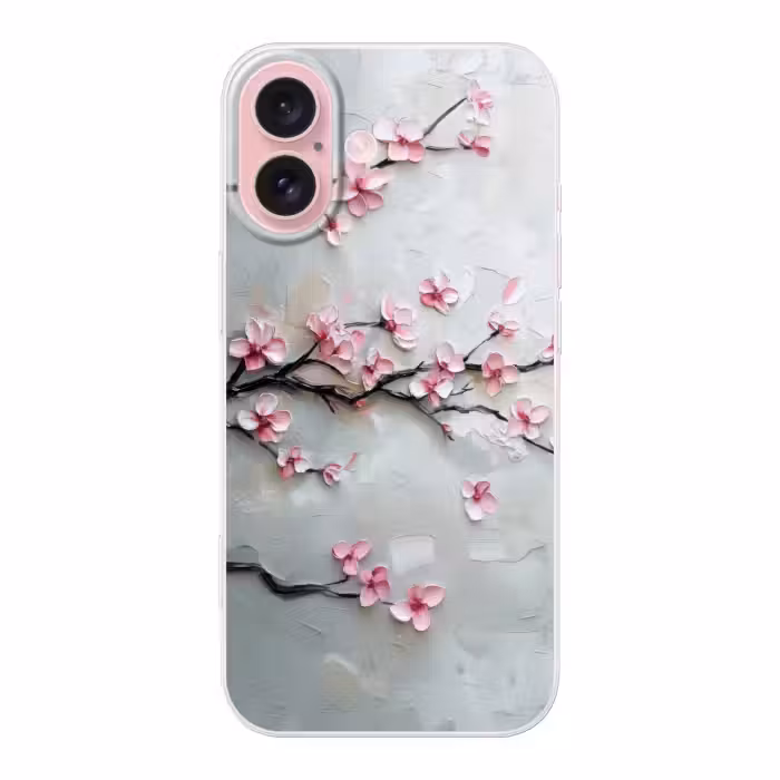 Telefoonhoesje - Bloesem - Kunstzinnig - Roze - Sakura