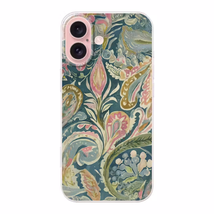 Telefoonhoesje - Patroon - Kleurrijk - Sierlijk - Groen