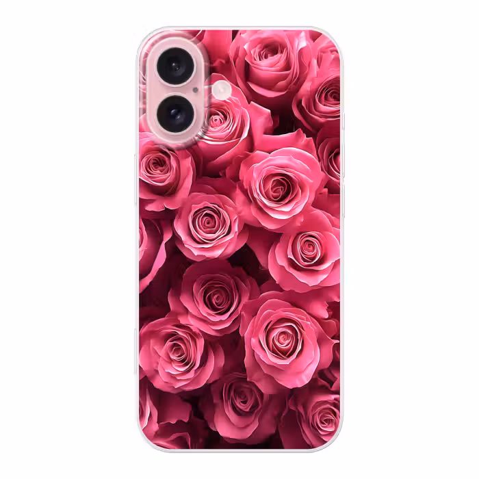 Telefoonhoesje - Rozen - Pink - Bloem