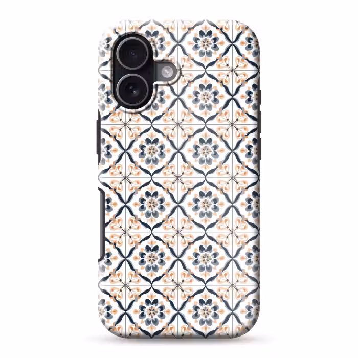 Telefoonhoesje Toughcase - Bladvorm - Patroon - Kleurrijk