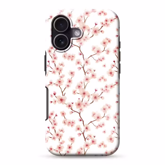 Telefoonhoesje Toughcase - Kersenbloesem - Takken - Roze