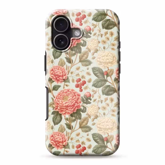 Telefoonhoesje Toughcase - Klassiek - Botanisch - Veelkleurig