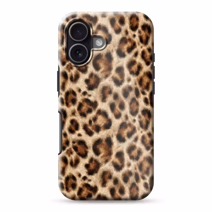 Telefoonhoesje Toughcase - Luipaard - Bruin - Vacht
