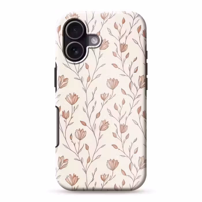 Telefoonhoesje Toughcase - Patroon - Klassiek - Roze