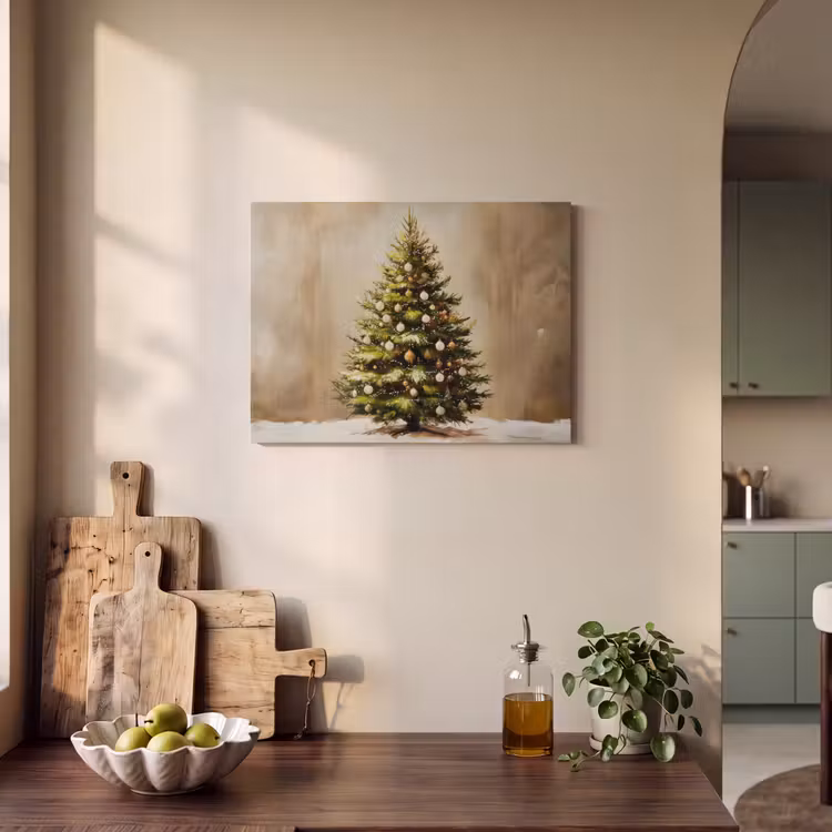 Akoestisch schilderij - Kerst - Sfeer - Groen — 3