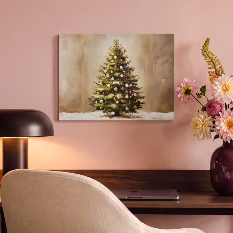 Akoestisch schilderij - Kerst - Sfeer - Groen — 4