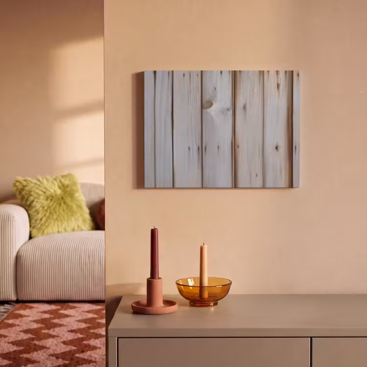 Akoestisch schilderij - Hout - Planken - Verweerd — 2