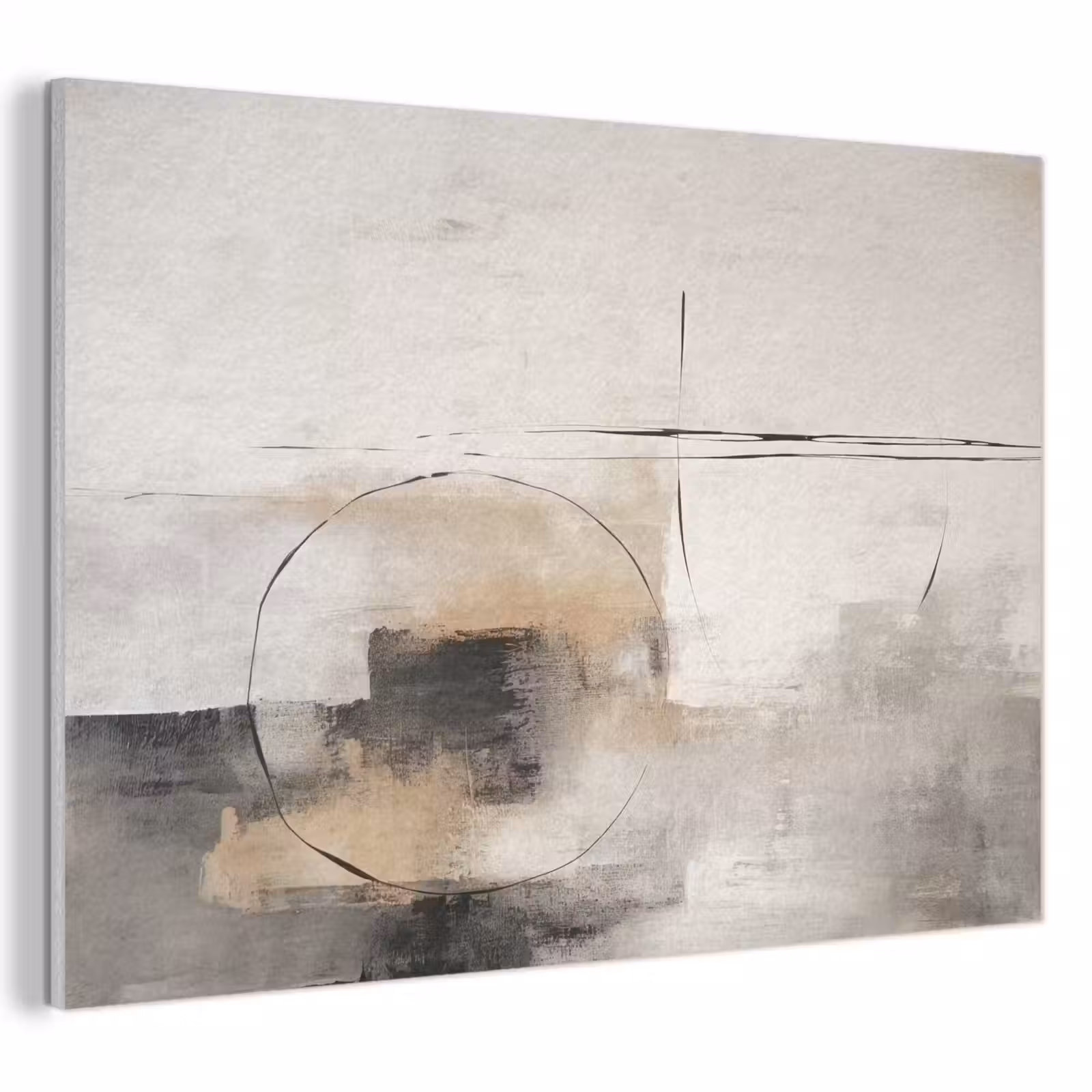 Akoestisch schilderij - Kunst - Abstract - Grijs - Industrieel — 1