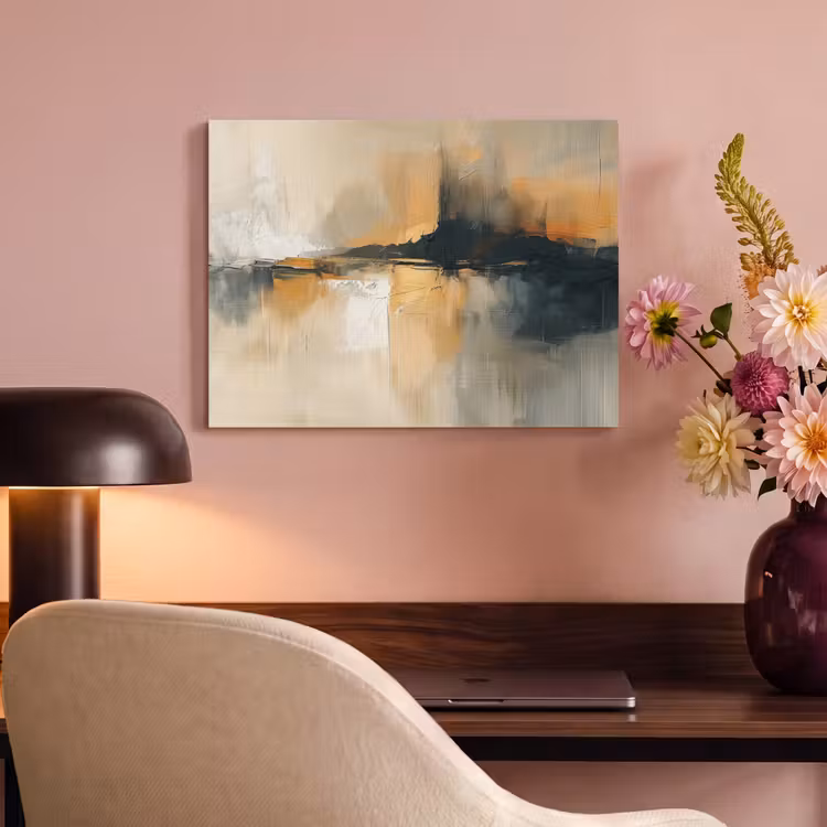 Akoestisch schilderij - Moderne kunst - Abstract - Zwart — 4