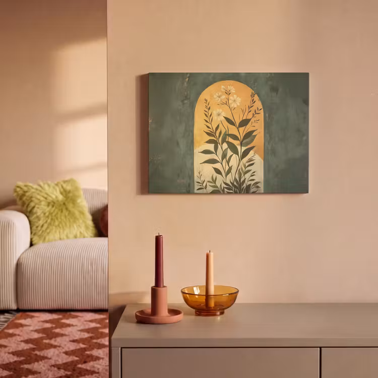 Akoestisch schilderij - Plant - Bloemen - Wit — 2