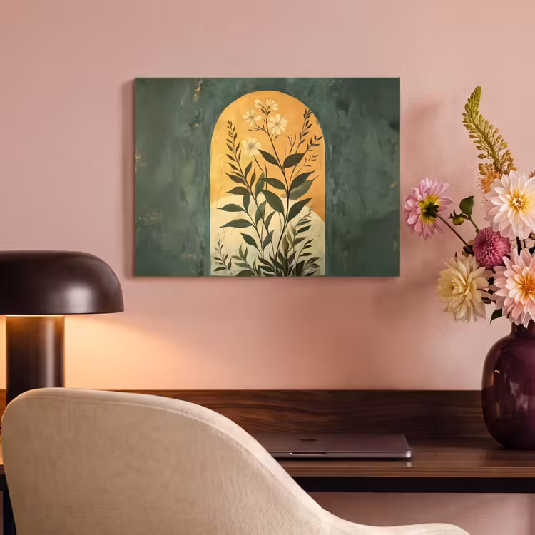 Akoestisch schilderij - Plant - Bloemen - Wit — 4