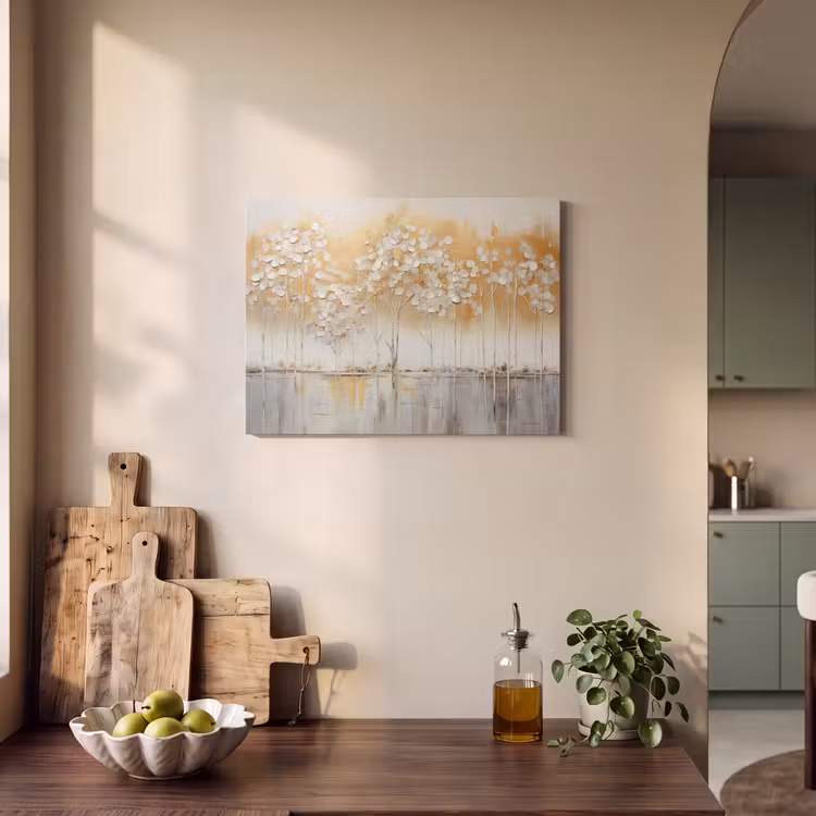 Akoestisch schilderij - Bomen - Kunst - Acryl - Natuur — 3