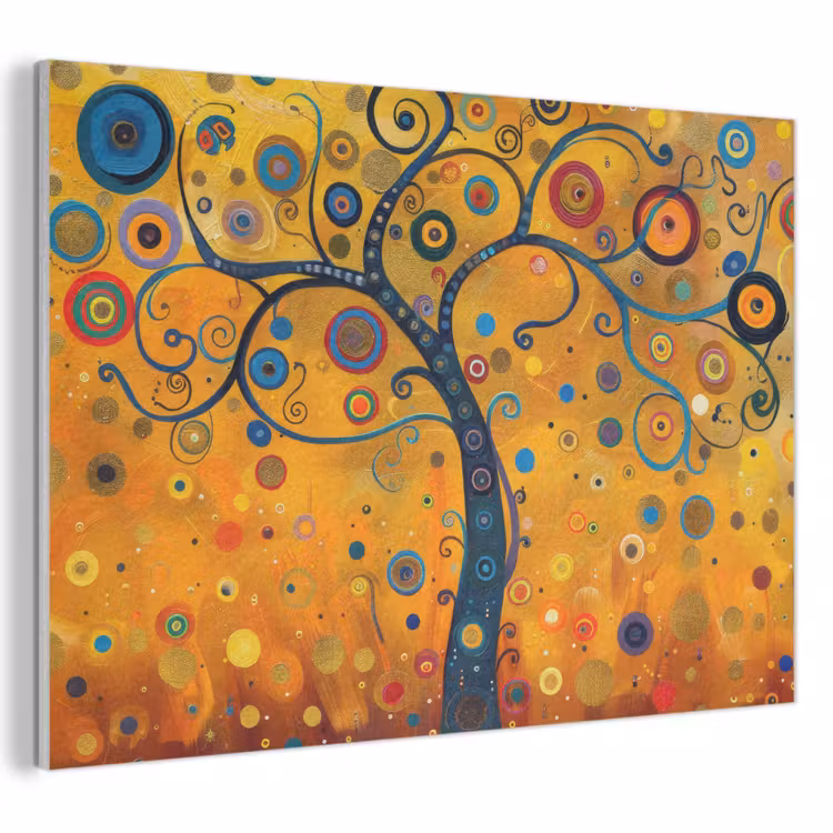 Akoestisch schilderij - Abstract - Boom - Levensboom - Modern — 1