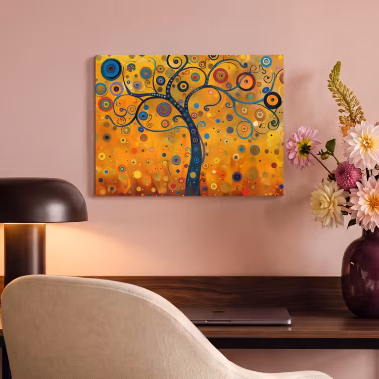 Akoestisch schilderij - Abstract - Boom - Levensboom - Modern — 4
