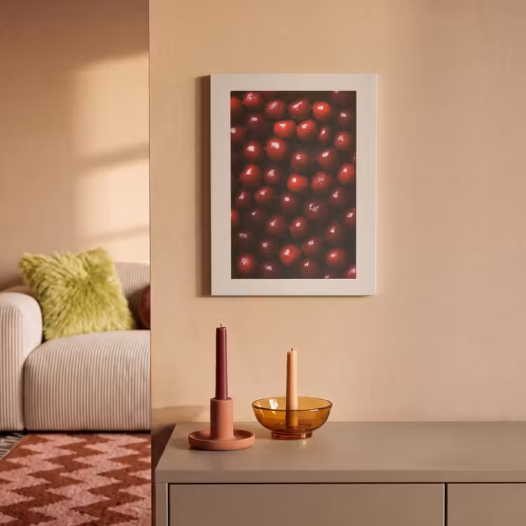 Akoestisch schilderij - Kersen - Rood — 2